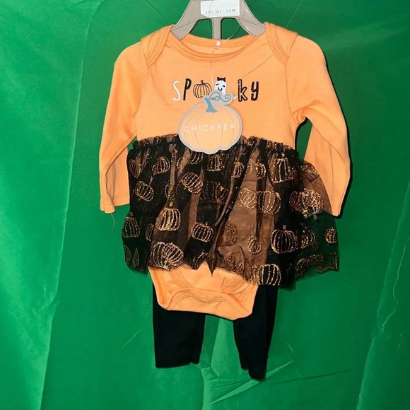 Chickpea 3-6 Month NWT Halloween Outfit - Picture 1 of 5